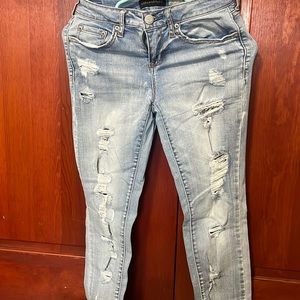 Womens ripped jeans
